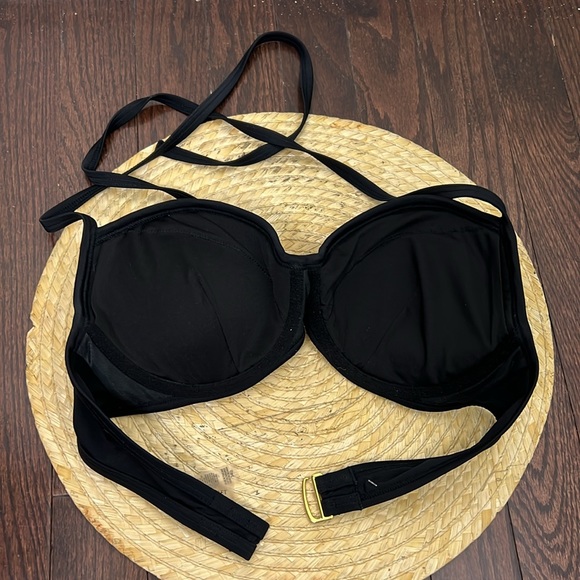 Pink Victoria’s Secret’s Push Up Padded Triangle Bikini Top Size 34D - Picture 9 of 10